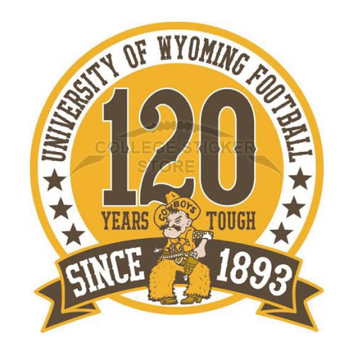 Diy Wyoming Cowboys Iron-on Transfers (Wall Stickers)NO.7073